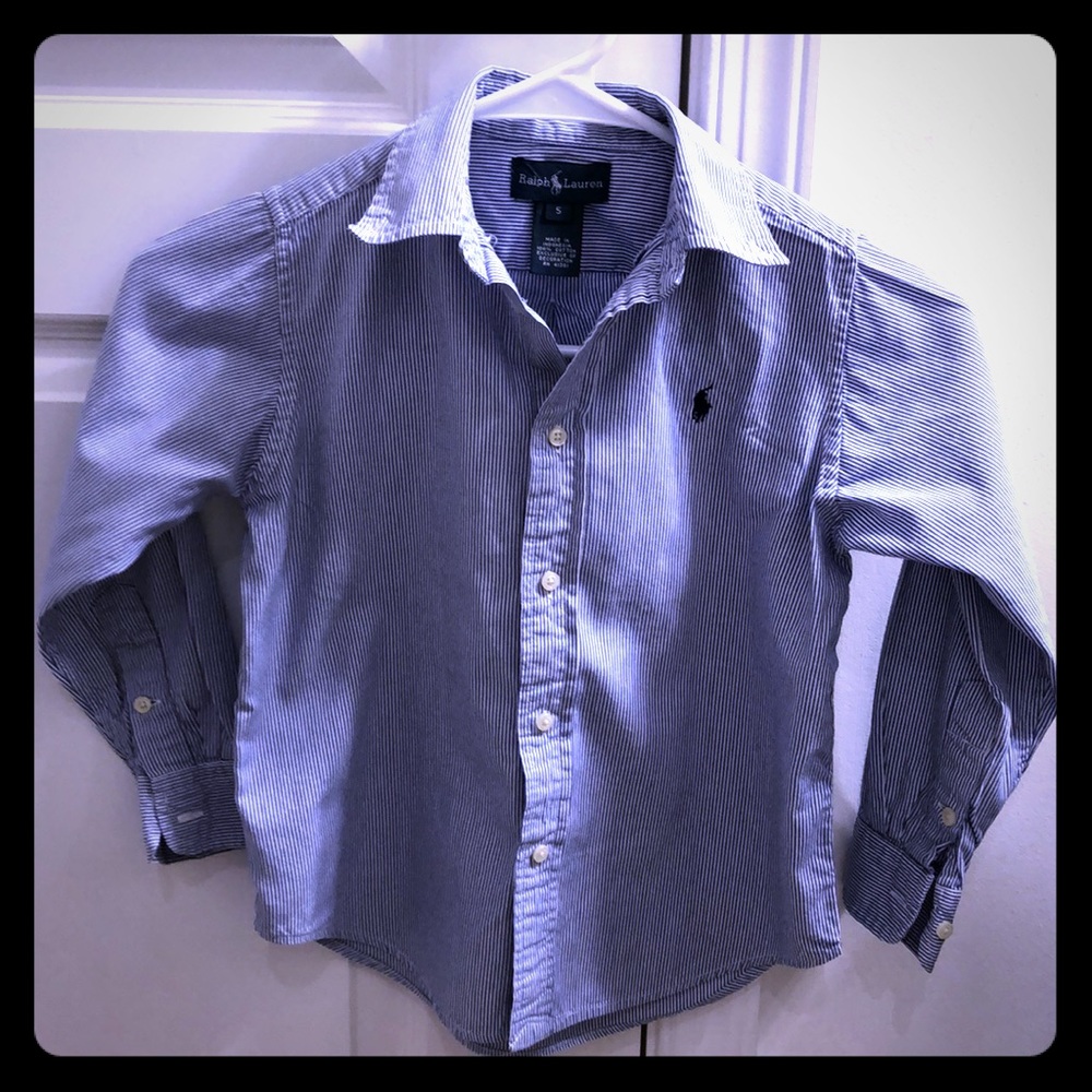 Used blouse shirt for kid boy ,size 5 !